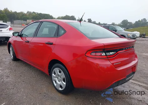 2013 Dodge Dart Se from USA, damaged, VIN 1C3CDFAA8DD118117
